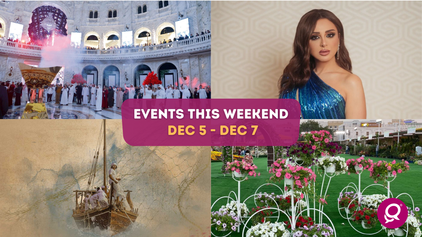 Events this weekend December 5 – 7