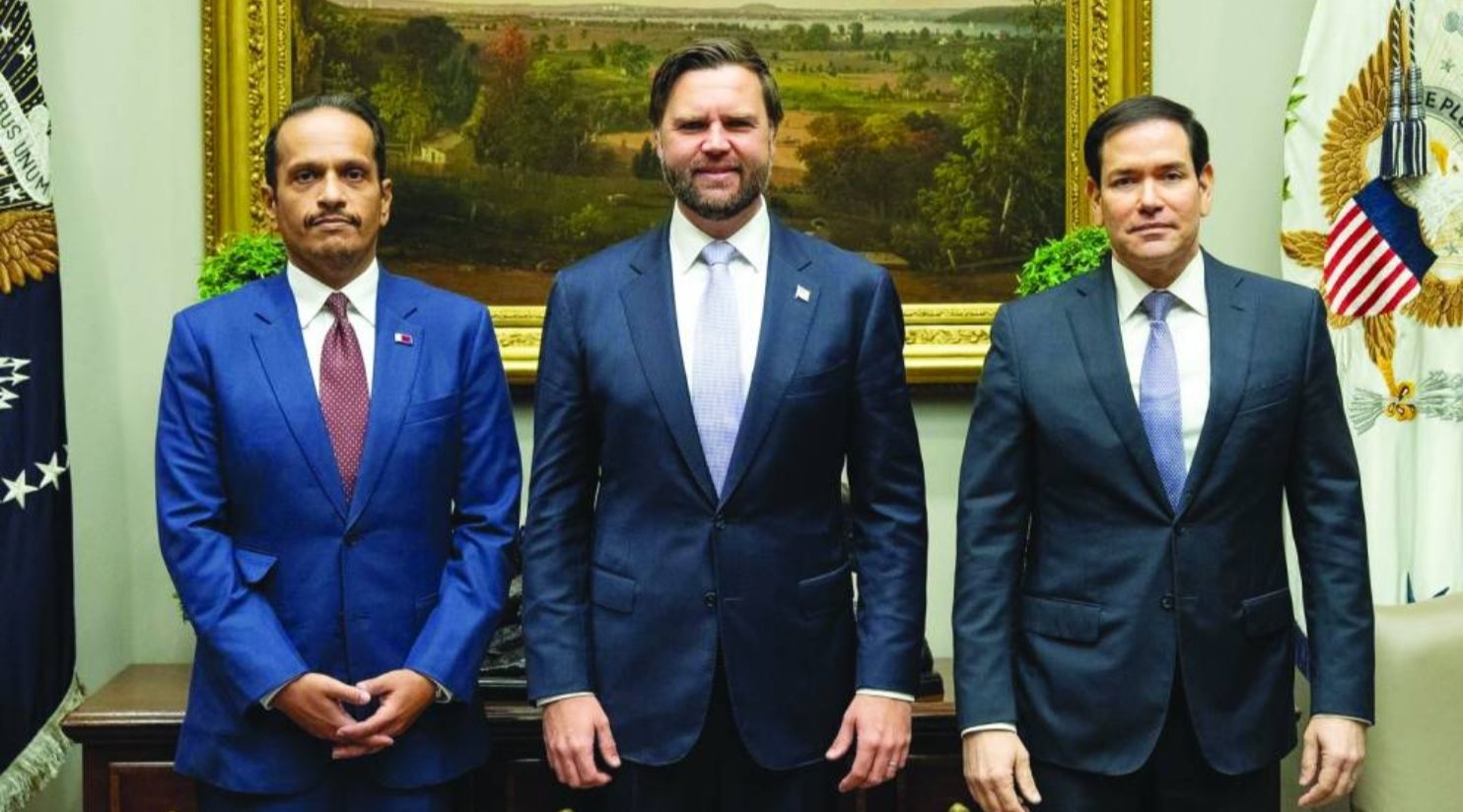 Qatari PM meets American leaders, reaffirms the countries’ close ties