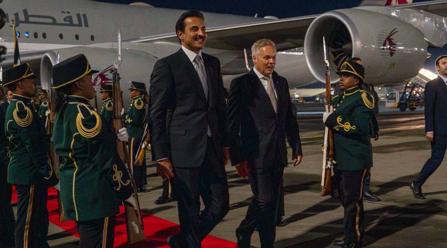 HH The Amir arrives in South Africa to attend G20 Summit