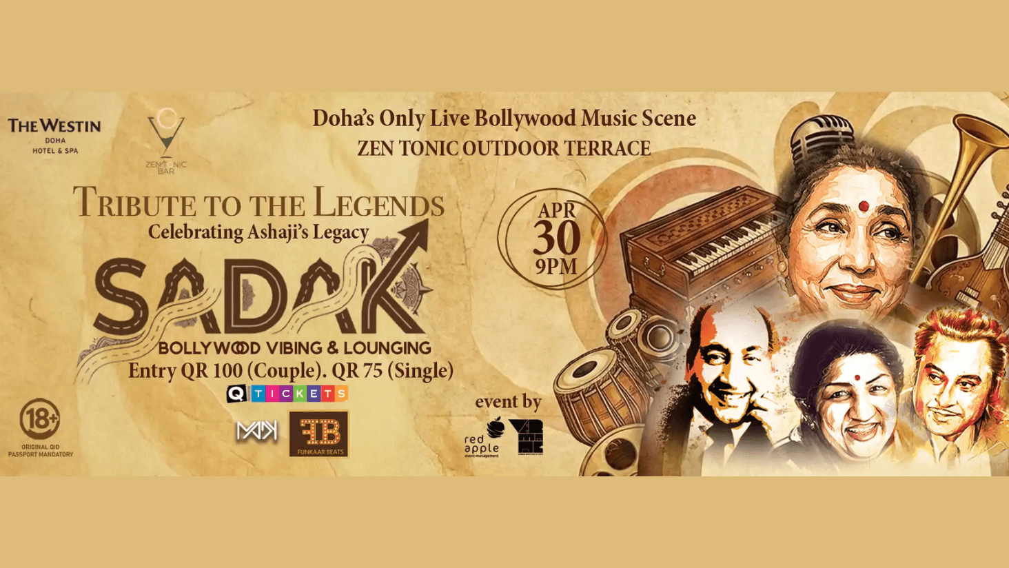Sadak – Tribute to the Legends