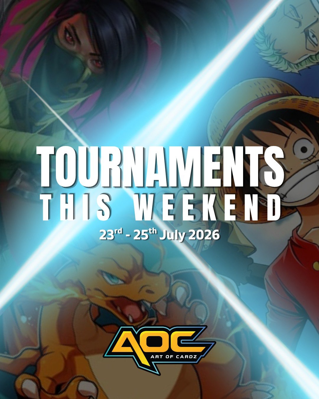 Art of Cardz Weekend Tournaments (July 23 - 25, 2026)